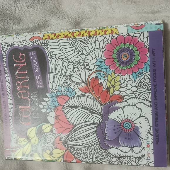 Adult Coloring Book 4 Piece Set - Picture 4 of 7